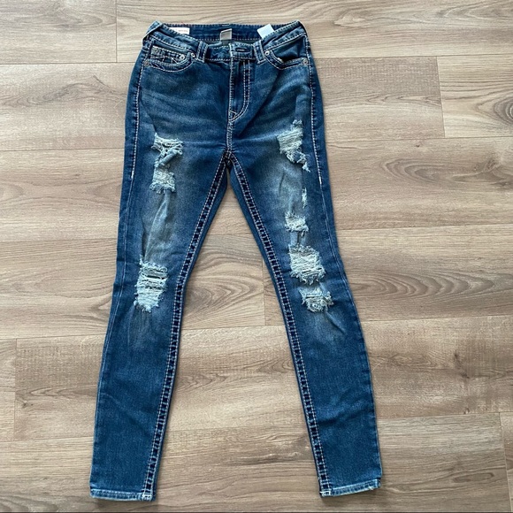 True Religion Jennie Curry high rise skinny jeans - Picture 2 of 9